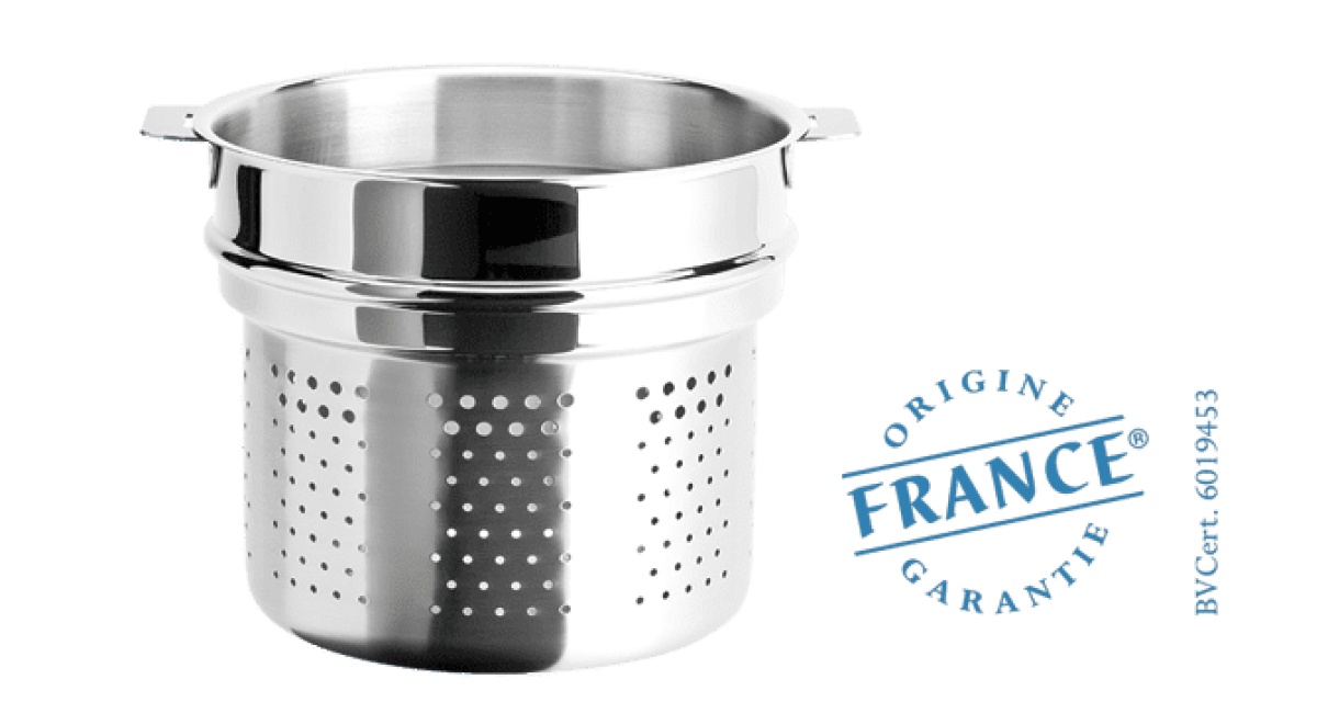 Nudeleinsatz, abnehmbare Griffe, Mutine - Cristel