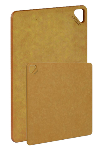 Chopping board in pressed wood fiber, 2-pack - Cristel