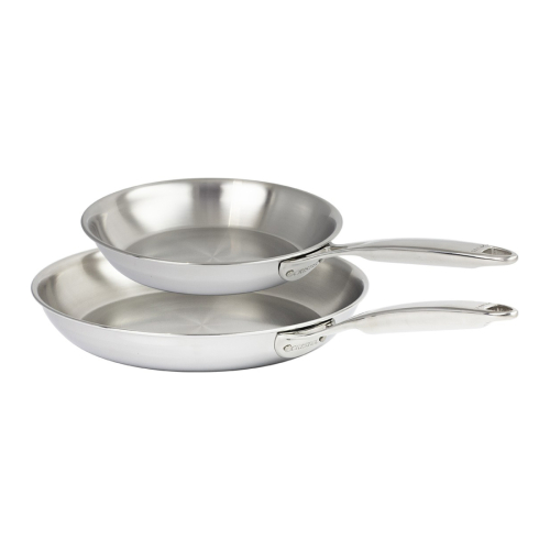 Set of 2 deep frying pans, 24+28 cm - Cristel