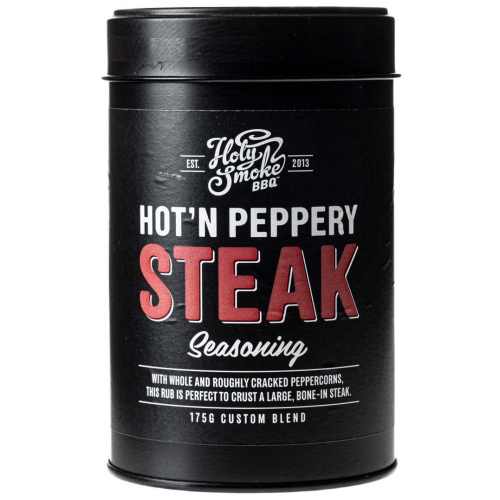 Peppery Steak, Spice Blend, 175g - Holy Smoke BBQ