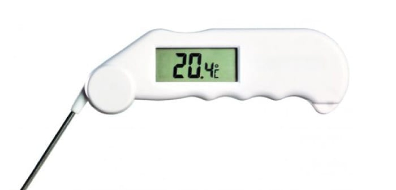 Thermomètre Gourmet, blanc - ETI