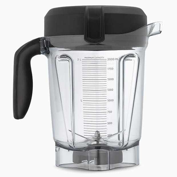 Carafe à eau à profil bas pour Vitamix Pro 300 et Pro 750, 2,0 litres