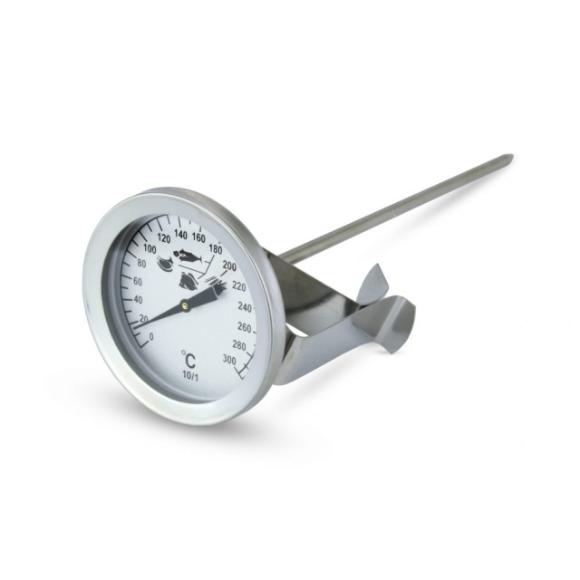 Frying thermometer with holder - ETI