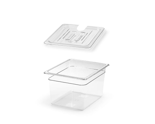 Gastronorm GN1/2 with lid for sous vide (Anova, Champion, Steba, etc.)