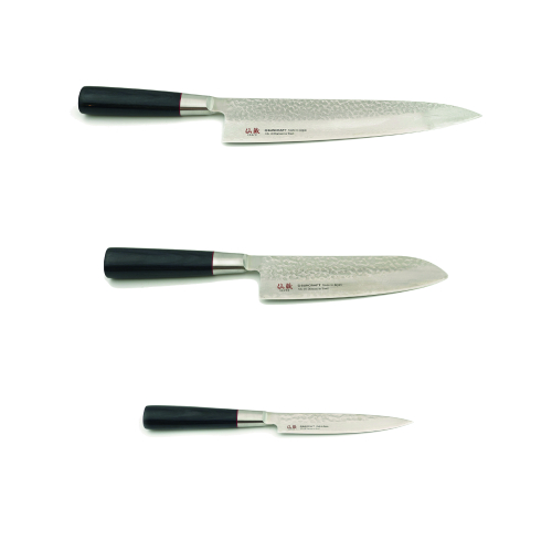 Set de couteaux en trois pièces, Senzo - Suncraft