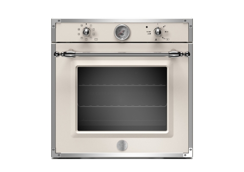 Ivory white built-in oven, 60 cm, Heritage - Bertazzoni