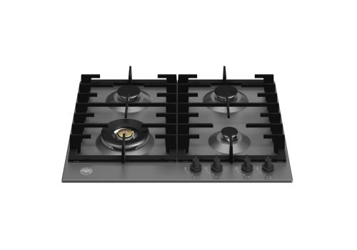 Gas hob Modern, 60 cm, Matt black - Bertazzoni