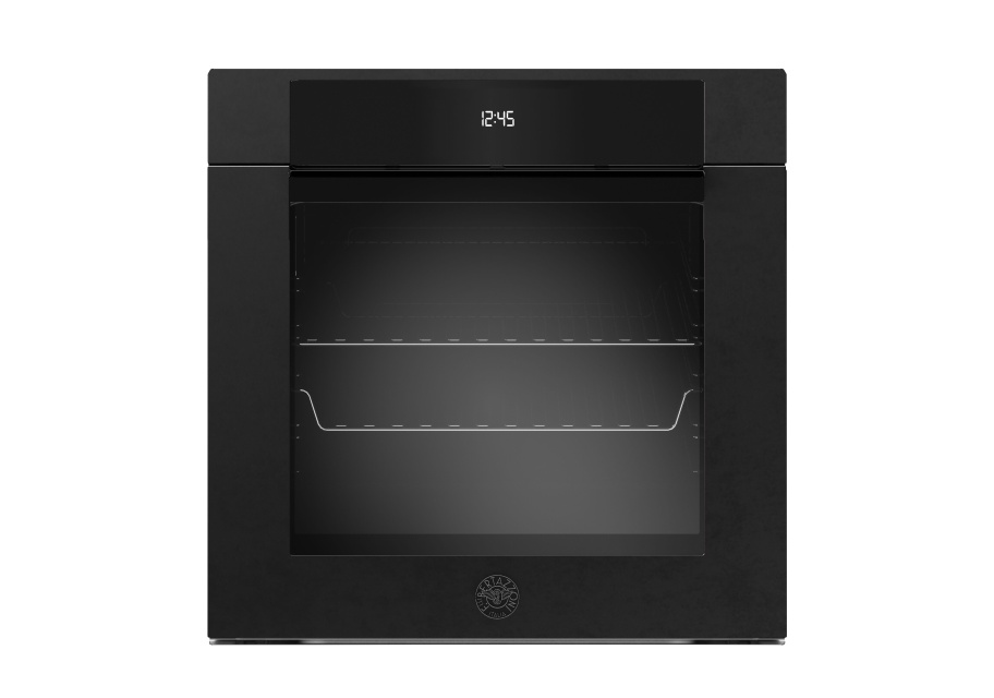 Matt black built-in oven, 60 cm, Modern - Bertazzoni