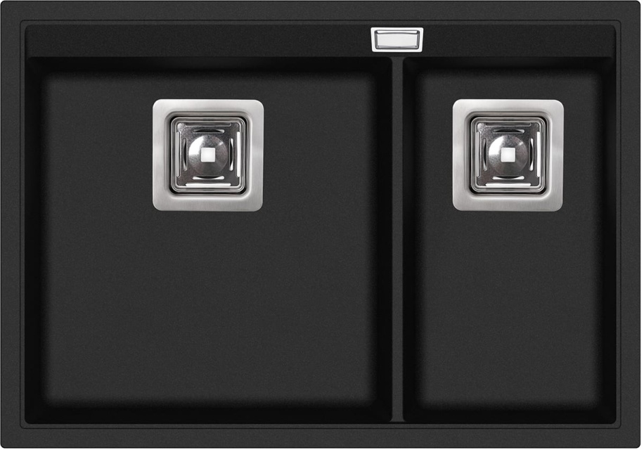 Composite double sink - Delicia SQD150