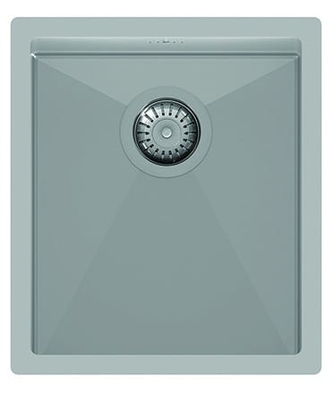 Stainless steel sink, 390 x 450 mm - Aquasanita