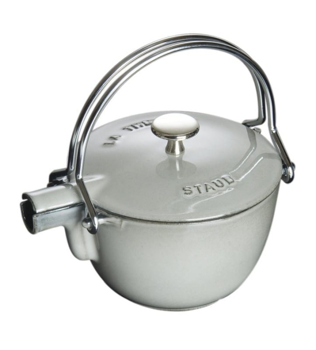 Cast iron teapot, 1.15 litres, grey - Staub
