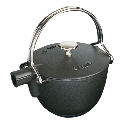 Teapot in Cast Iron, 1.15 Liters, Black - Staub