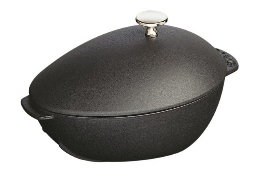 Mussel pan in cast iron 25 cm, black - Staub