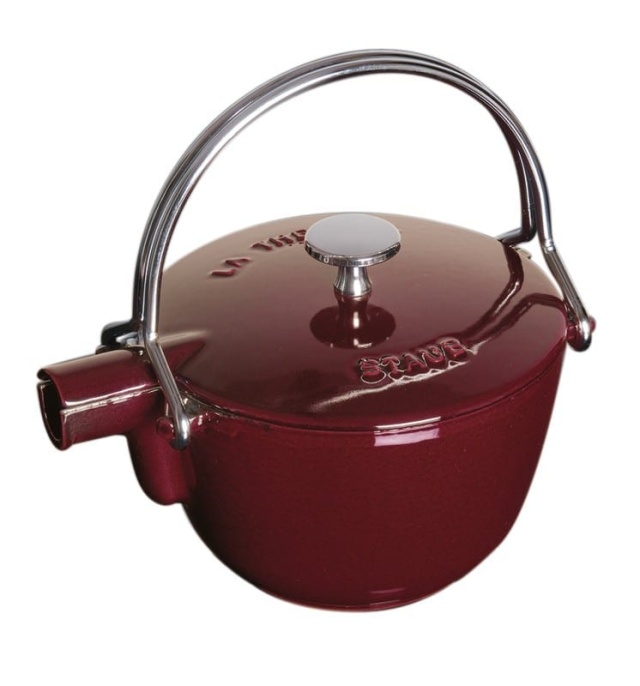 Cast iron teapot, 1.15 litres, grenadine - Staub