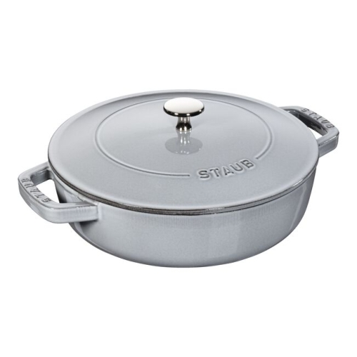 Sauteuse, Chistera, Grise - Staub - 24 cm