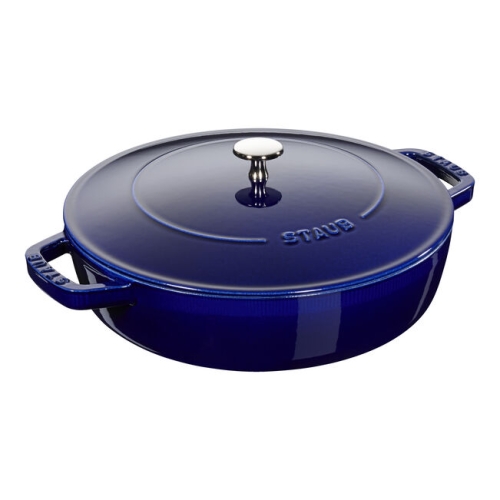 Sauteuse, Chistera, Bleue - Staub - 28 cm
