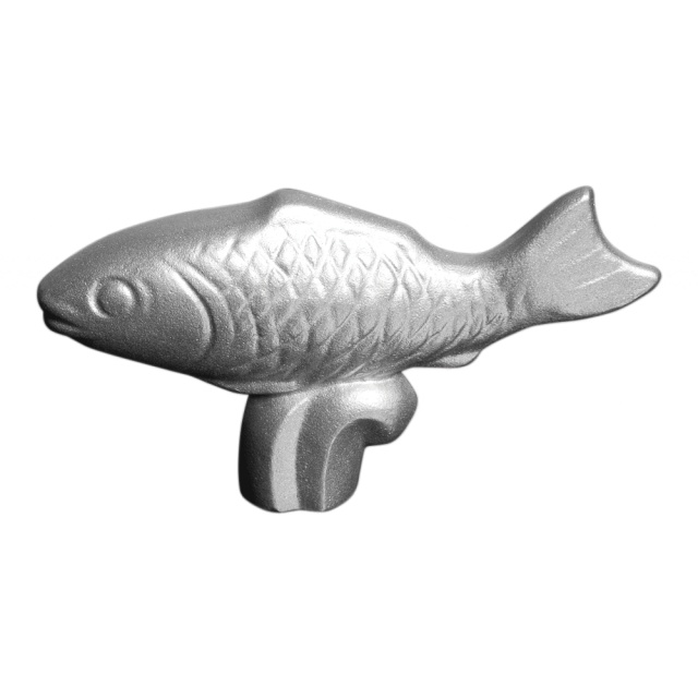 Metal knob for Staub cast iron pan - various figures - Fish