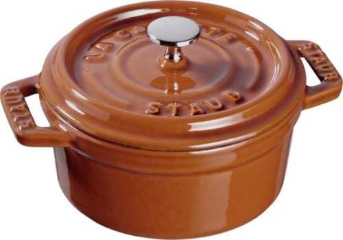 Enameled cast iron pan, Cinnamon - Staub