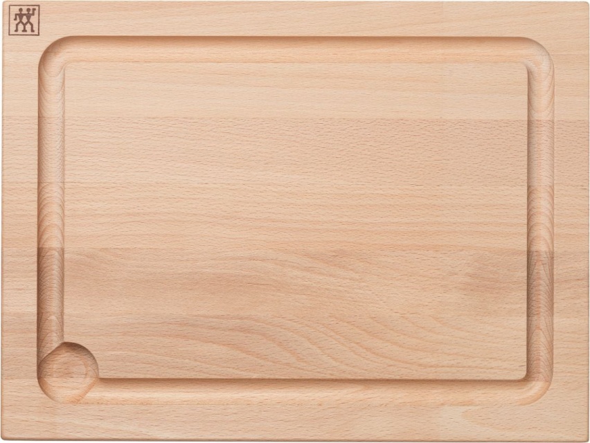 Schneidebrett Buche massiv, 40x30 cm - Zwilling