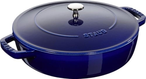 Christera sauté pan, blue - Staub