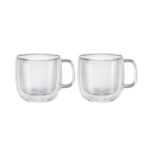 Cappuccino cup/tea cup in double-wall glass, 2-pack, sorrento - Zwilling