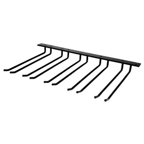 Glass hanger for roof mounting - black, 15 glasses - Hippie de Luxe