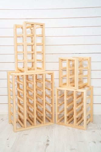 Wine Rack, Furu - Swedish Wine Rack