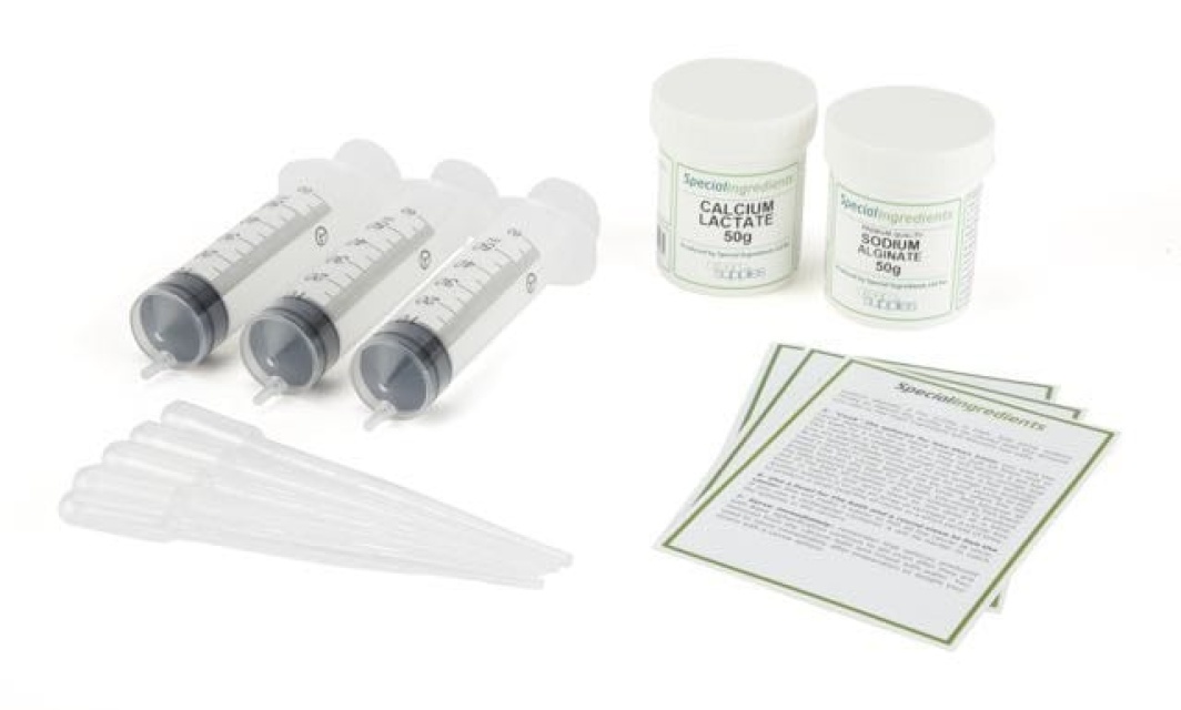 Kit de sphérification, Gastronomie moléculaire - The Kitchen Lab