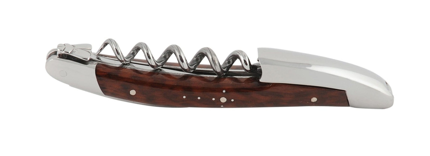 Sommelier waiter's knife, snakewood handle