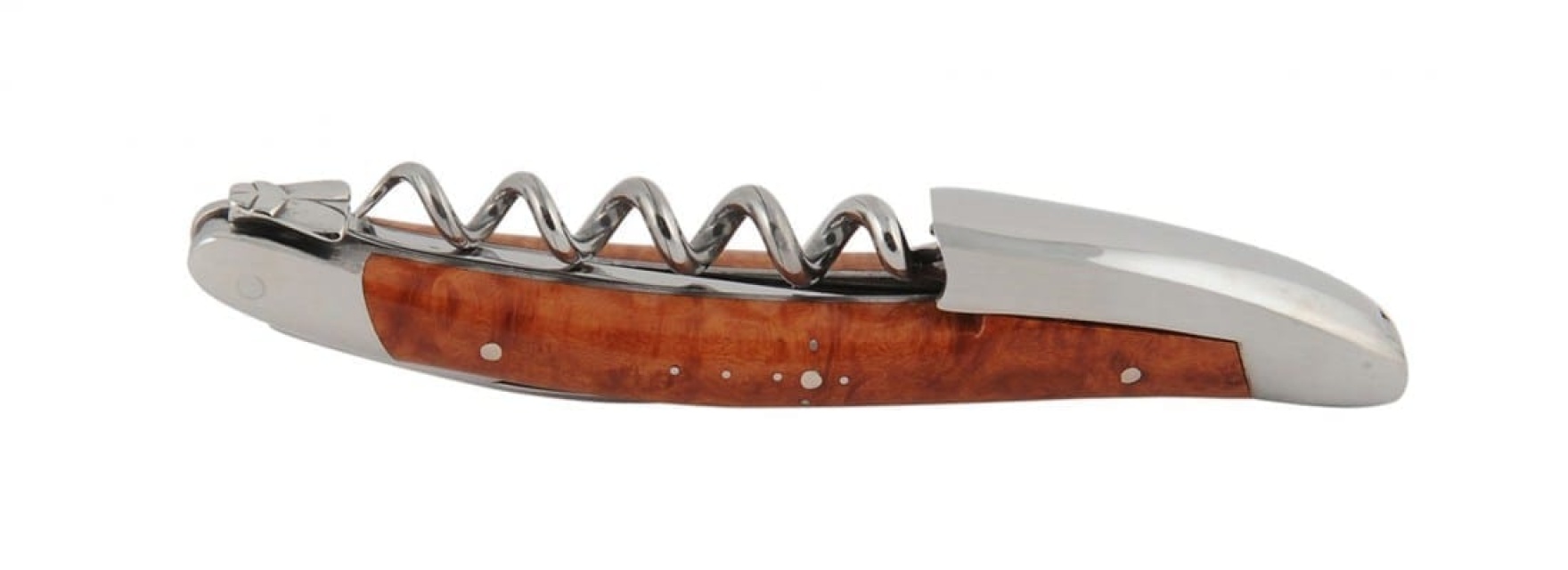 Sommelier chef's knife, tuja wooden handle
