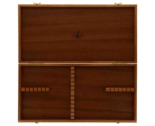 Aufbewahrungsbox 05 für 24 Besteckteile, Sapele-Holz - Forge de Laguiole