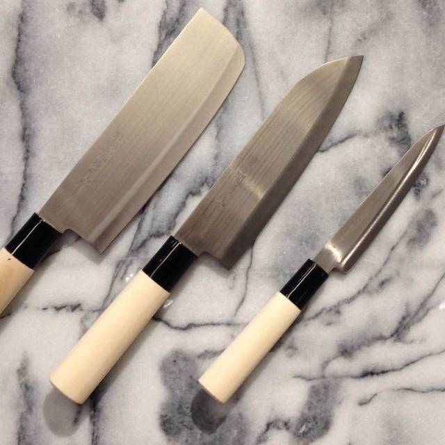 Knife set with 3 knives - Nippon