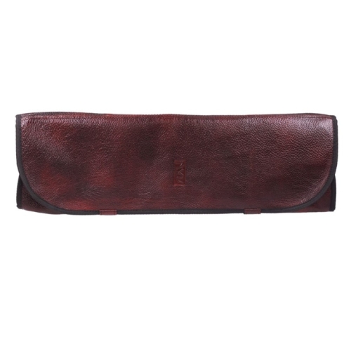 Knife roll in leather