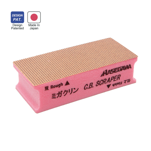 Grattoir pour nettoyer les planches à découper en plastique - Hasegawa