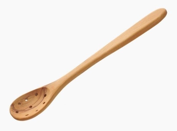 Kleiner Holzlöffel mit Loch, 21 cm - Scanwood