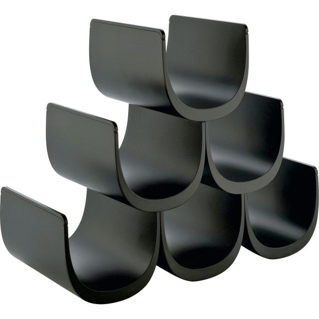 Noe, wine rack, black - Alessi