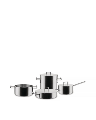 7-piece saucepan set, Convivio - Alessi