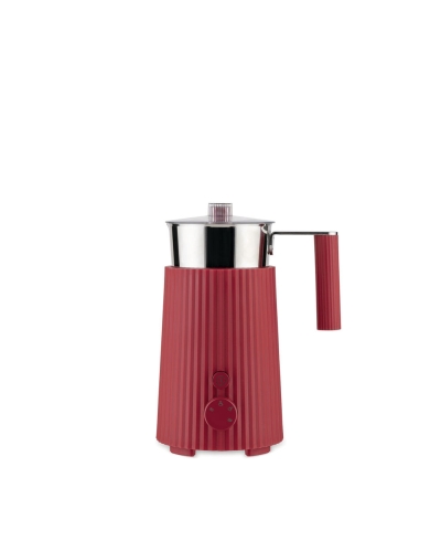 Milk frother, Plissé, Red - Alessi