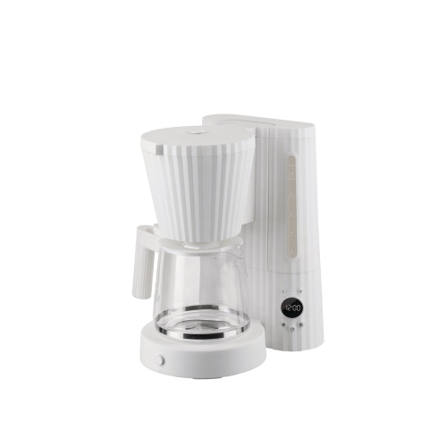 Coffee maker, Plissé - Alessi - White