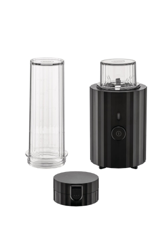 Blender / Mini Mixeur Personnel, Plissé, Noir - Alessi