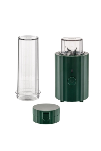 Blender / Mini Mixeur personnel, Plissé, Vert - Alessi
