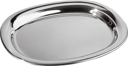Stainless steel serving dish/tray, 36x29 cm - Alessi