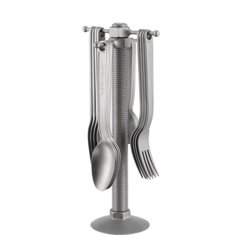 Besteckset 16-teilig + Ständer, Conversational Objects - Alessi