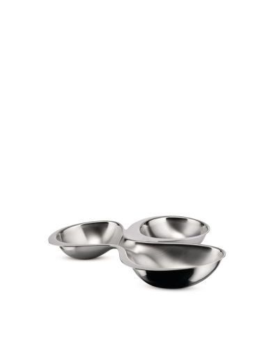 Plat à snacks en acier inoxydable, Babyboop - Alessi