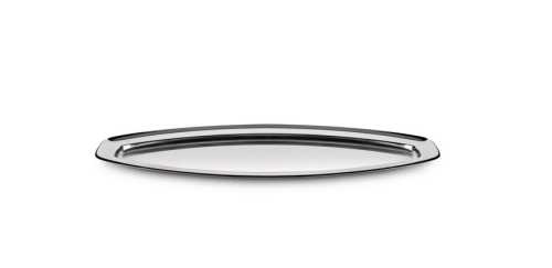 Plat à poisson en acier inoxydable, 55 cm - Alessi