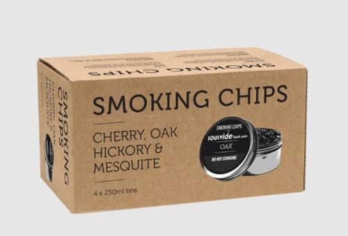 Räucherchips für The Smoking Gun, vier Sorten