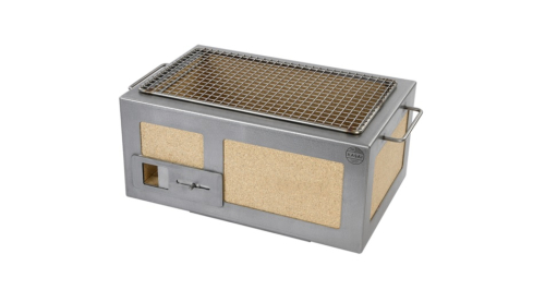 Table Barbecue/Konro Barbecue, 40x26cm with stainless steel frame - Kasai
