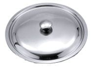 Lid for dish, stainless