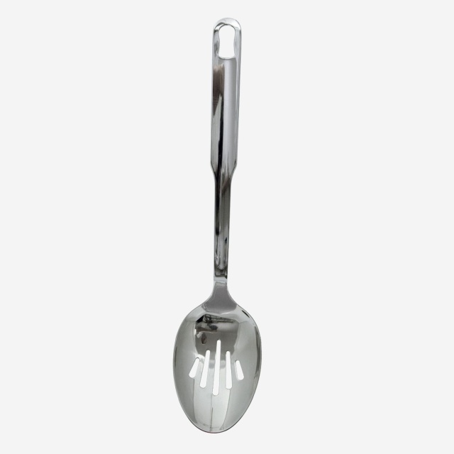 Serving spoon with slotted grooves, 31 cm - Östlin
