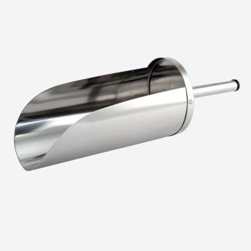 Stainless steel spice scoop